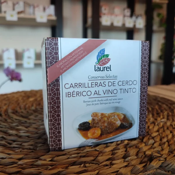 Carrillera ibérica al vino tinto, Laurel - Imagen 2