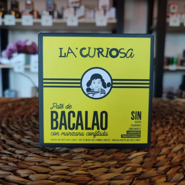 Paté de bacalao con manzana, La Curiosa
