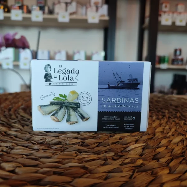 Sardinas en aceite de oliva, El Legado de Lola