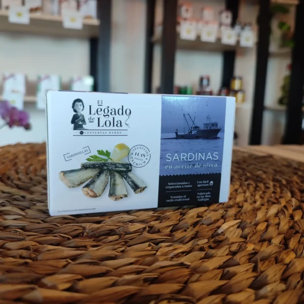 Sardinas en aceite de oliva, El Legado de Lola - Imagen 2