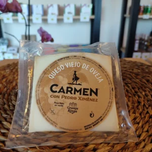 Queso viejo de oveja con Pedro Ximénez, Carmen