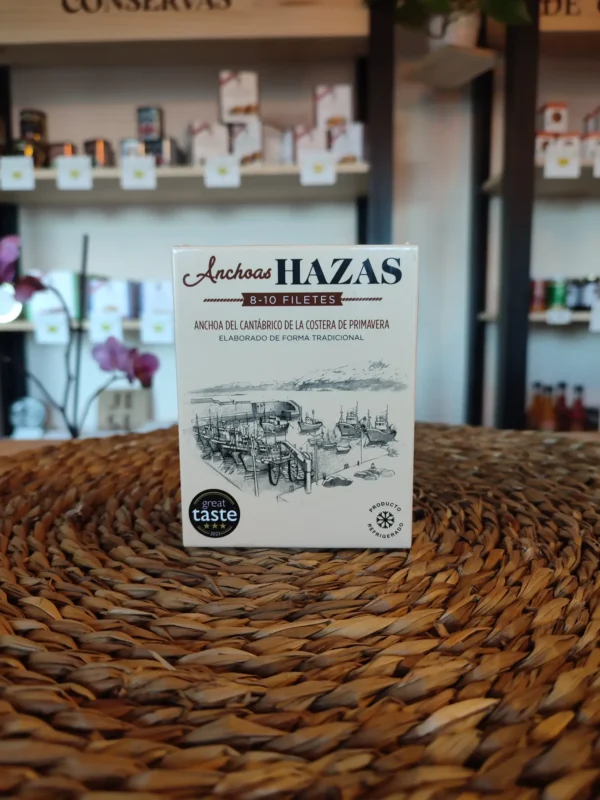 Anchoas, Hazas